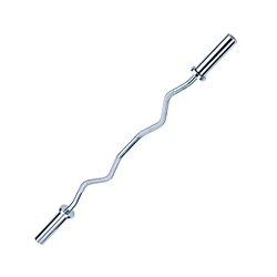 Body-Solid Olympic Curl Bar - Chrome