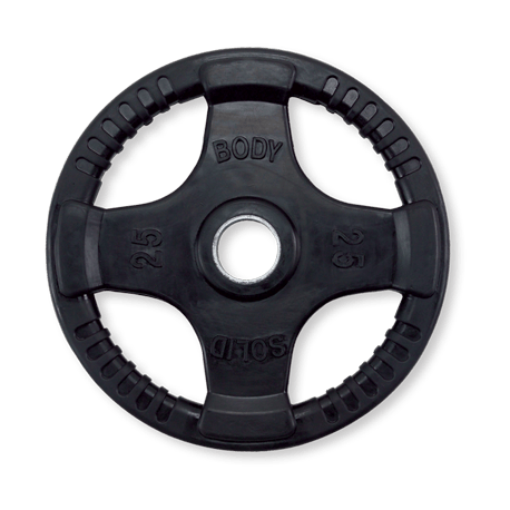 Body-Solid Rubber Grip Olympic Plate -  25 lbs.