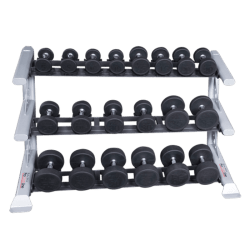 Body-Solid Pro Clubline Saddle Rack - Three Tier