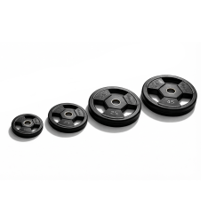 Vision Fitness Olympic Rubber Grip Weight Plates - 230 lbs. Set