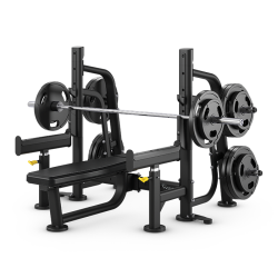 M＆M × WHIZ LIMITED 900 BENCH Marcy Olympic Weight Bench MKB-957 - Reliable Strength Equipment