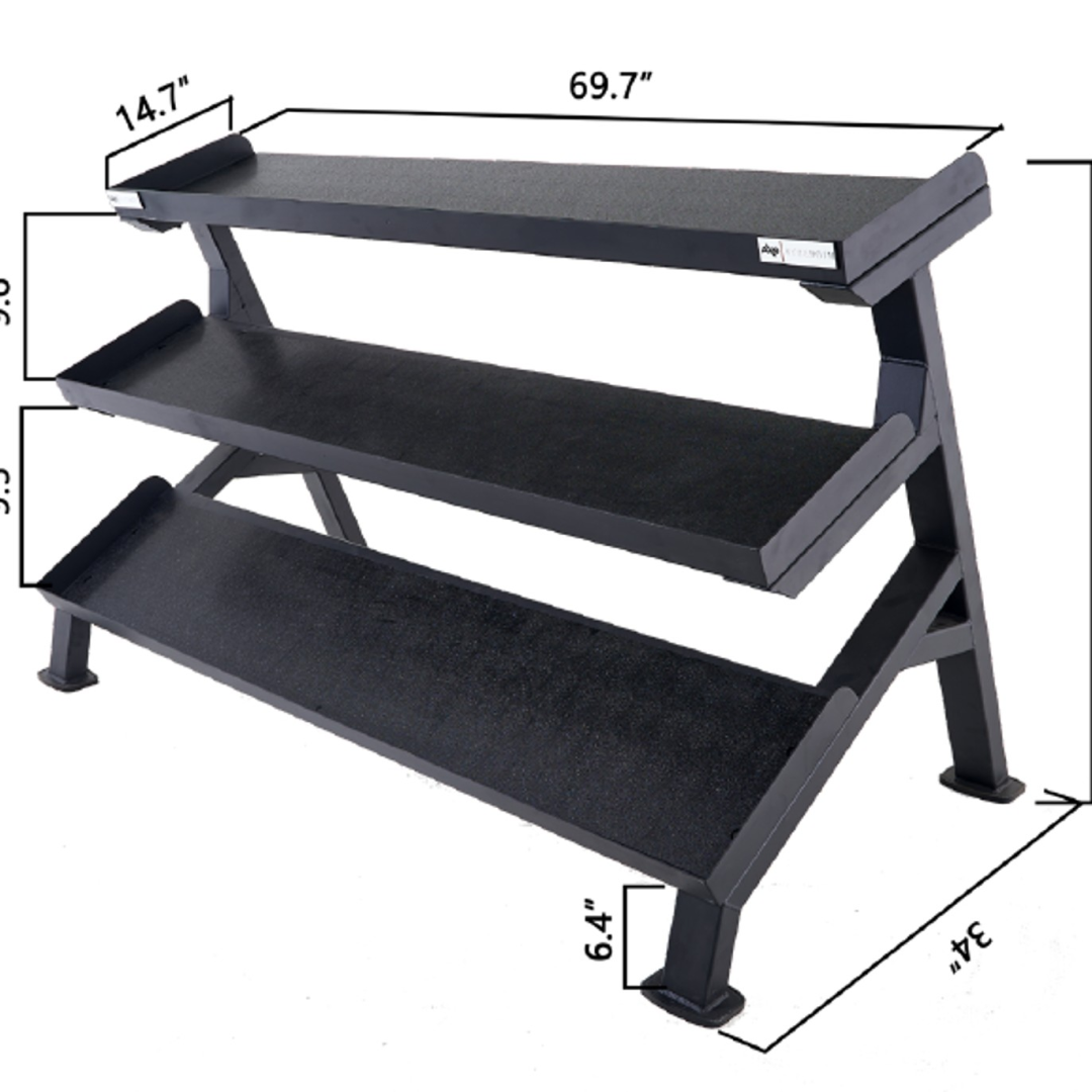 Axe Strength 5-75 DB Rack - 3 Tier