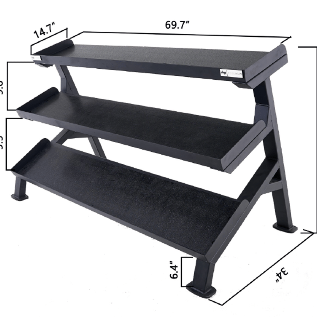 Axe Strength 5-75 DB Rack - 3 Tier