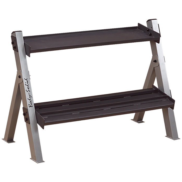 Body-Solid Dual Dumbbell & Kettlebell Rack