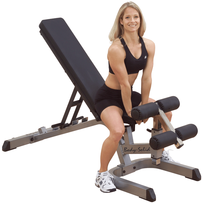 Body-Solid Heavy Duty Flat Incline Decline Bench