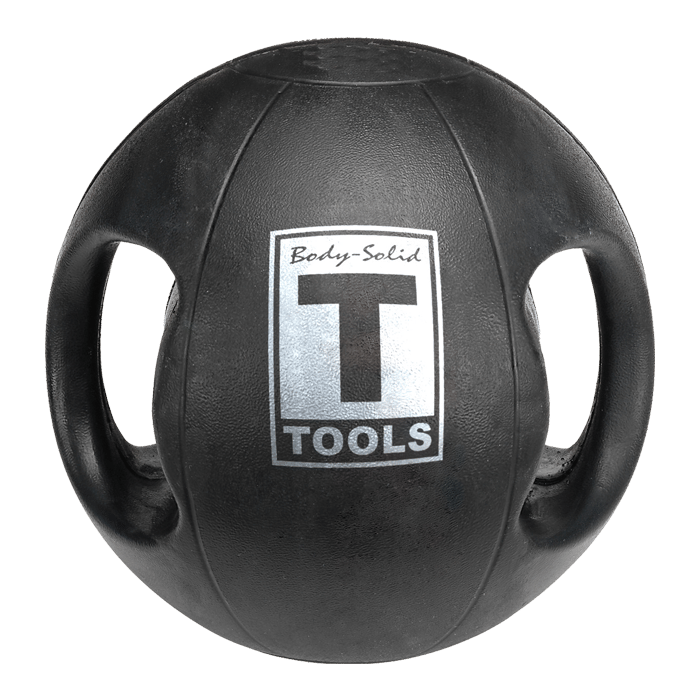 Body-Solid Dual-Grip Medicine Ball - 14 lbs