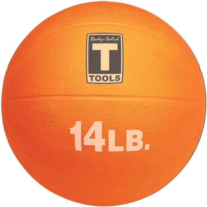 Body-Solid Medicine Ball - 14 lbs (Orange)