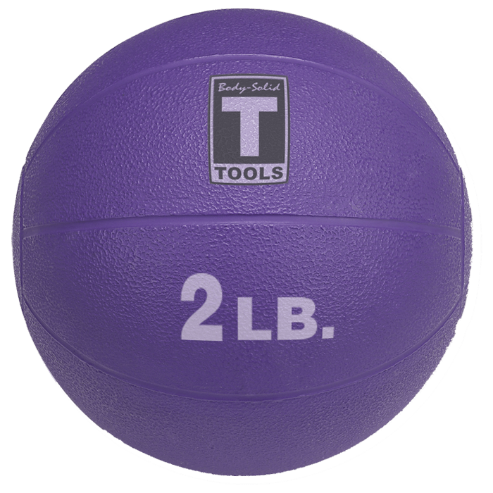 Body-Solid Medicine Ball - 2 lbs (Purple)
