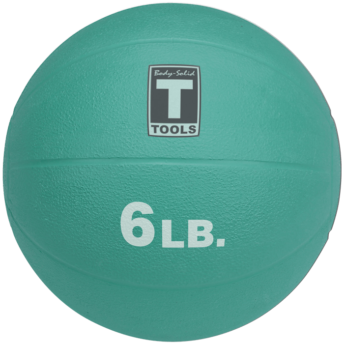 Body-Solid Medicine Ball - 6 lbs (Aqua)