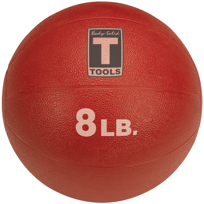 Body-Solid Medicine Ball - 8 lbs (Red)
