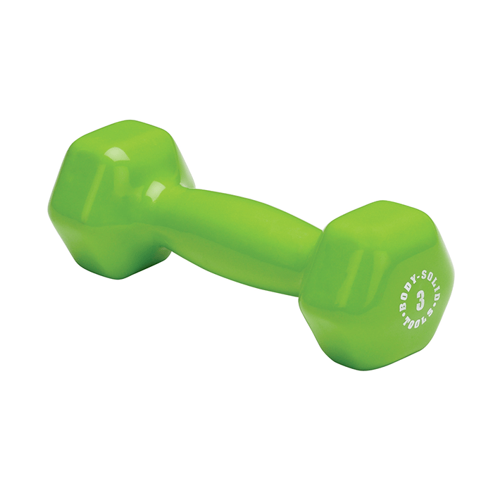 Body-Solid 3 lb. Vinyl Dumbbell