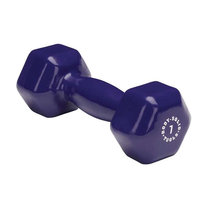 Body-Solid 7 lb. Vinyl Dumbbell
