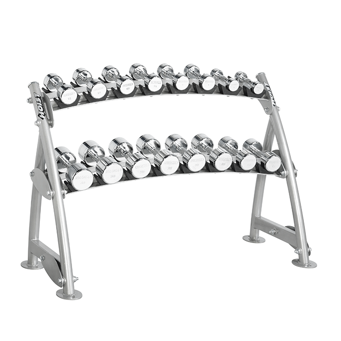 Hoist CF-3462-2 2-Tier Beauty Bell Rack - 8 Pairs