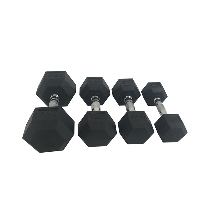 Torque Rubber Hexagon Dumbbell