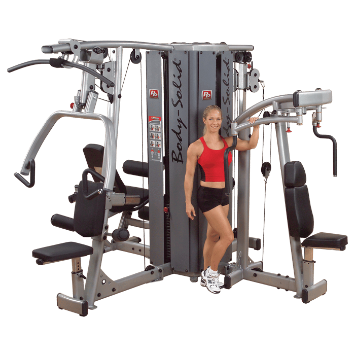 Body-Solid Pro Dual 4-Stack Gym Frame