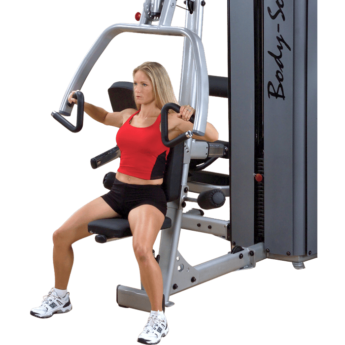 Shop Body-Solid Pro Dual DGYM Vertical Press and Lat Component
