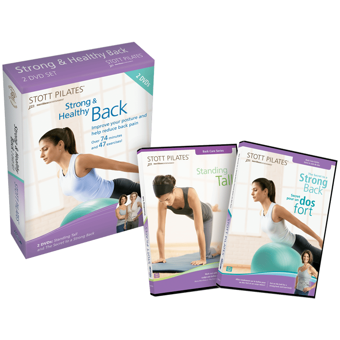 Stott Pilates Strong & Healthy Back DVD Two-Pack