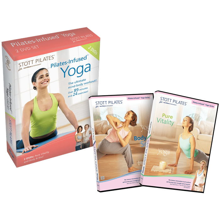 Stott Pilates Pilates-infused Yoga DVD Two-Pack