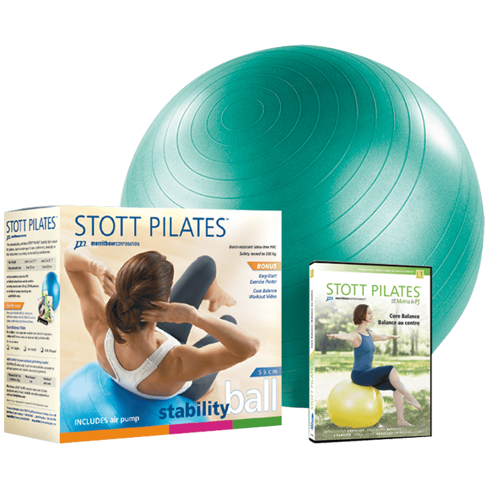 Stott Pilates Stability Ball Power Pack 65cm (green)