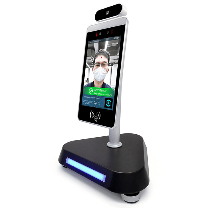Temp Check In Desk-top Kiosk