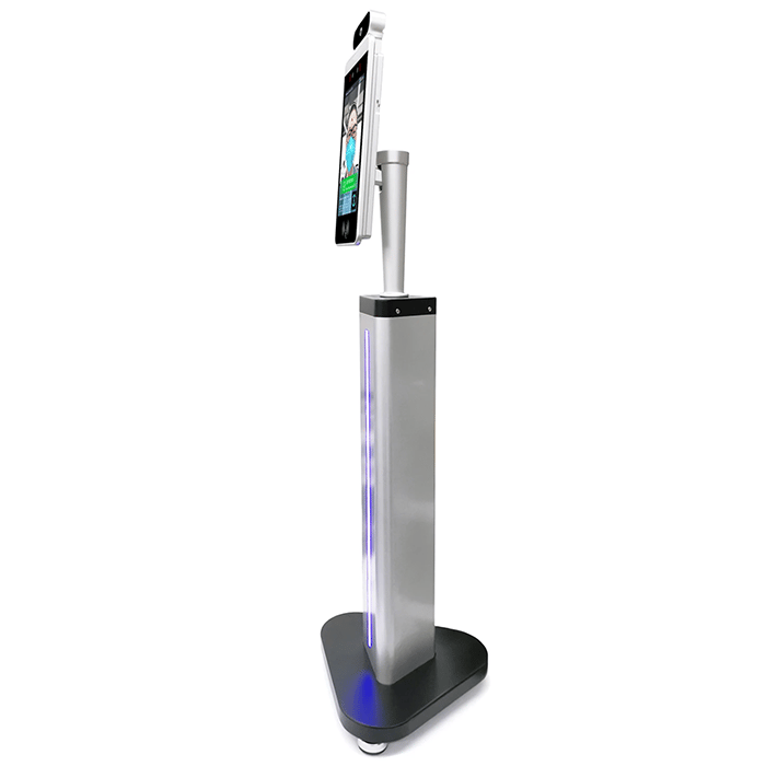 Temp Check In Free Standing Post Kiosk