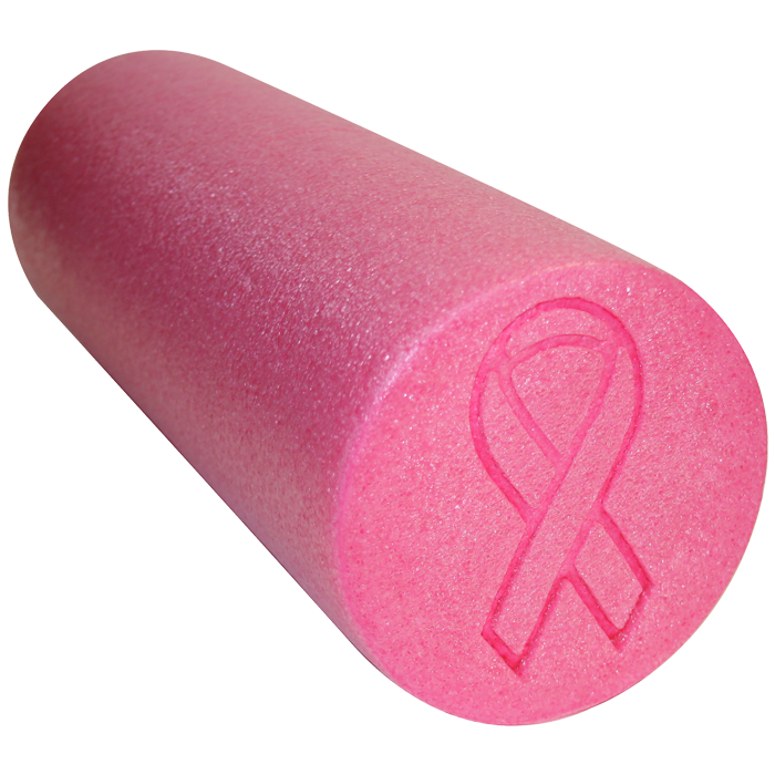 GoFit 18`` Pink Ribbon Foam Roller