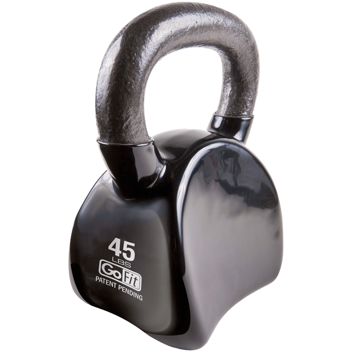 GoFit 45 lbs Countor Kettlebell