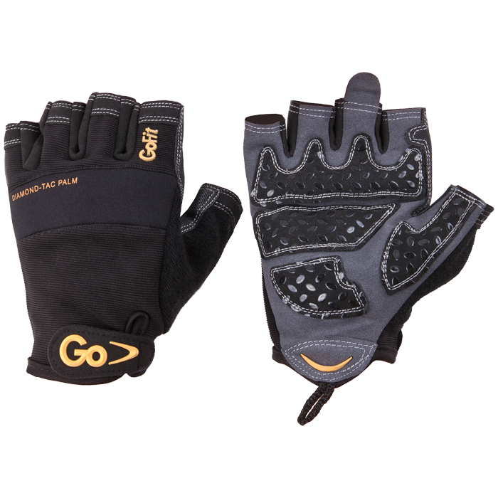 GoFit Diamond-Tac Weightlifting gloves - Medium