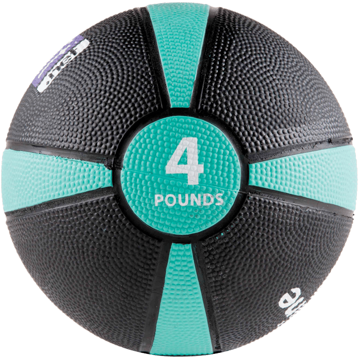GoFit 4 lbs Rubber Medicine Ball