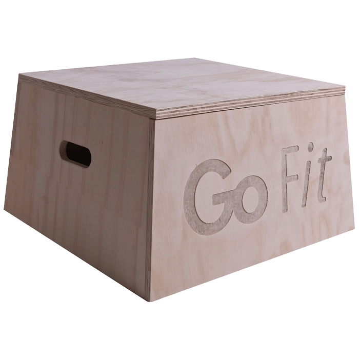 GoFit 12 inch Premium Wood Plyobox