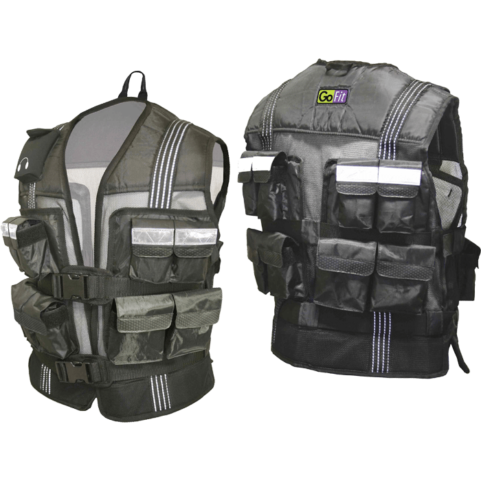 GoFit 20 lb Pro Weighted Vest