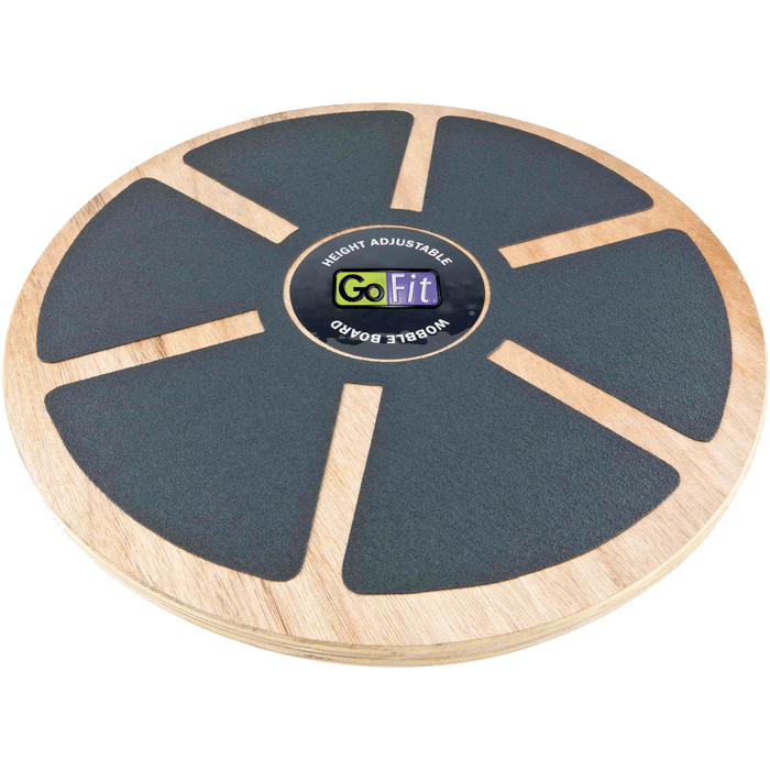 GoFit Adjustable Wooden Balance Board