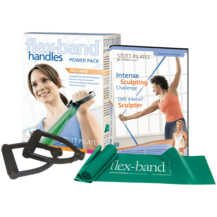 Stott Pilates Flex-Band Handles Power Pack
