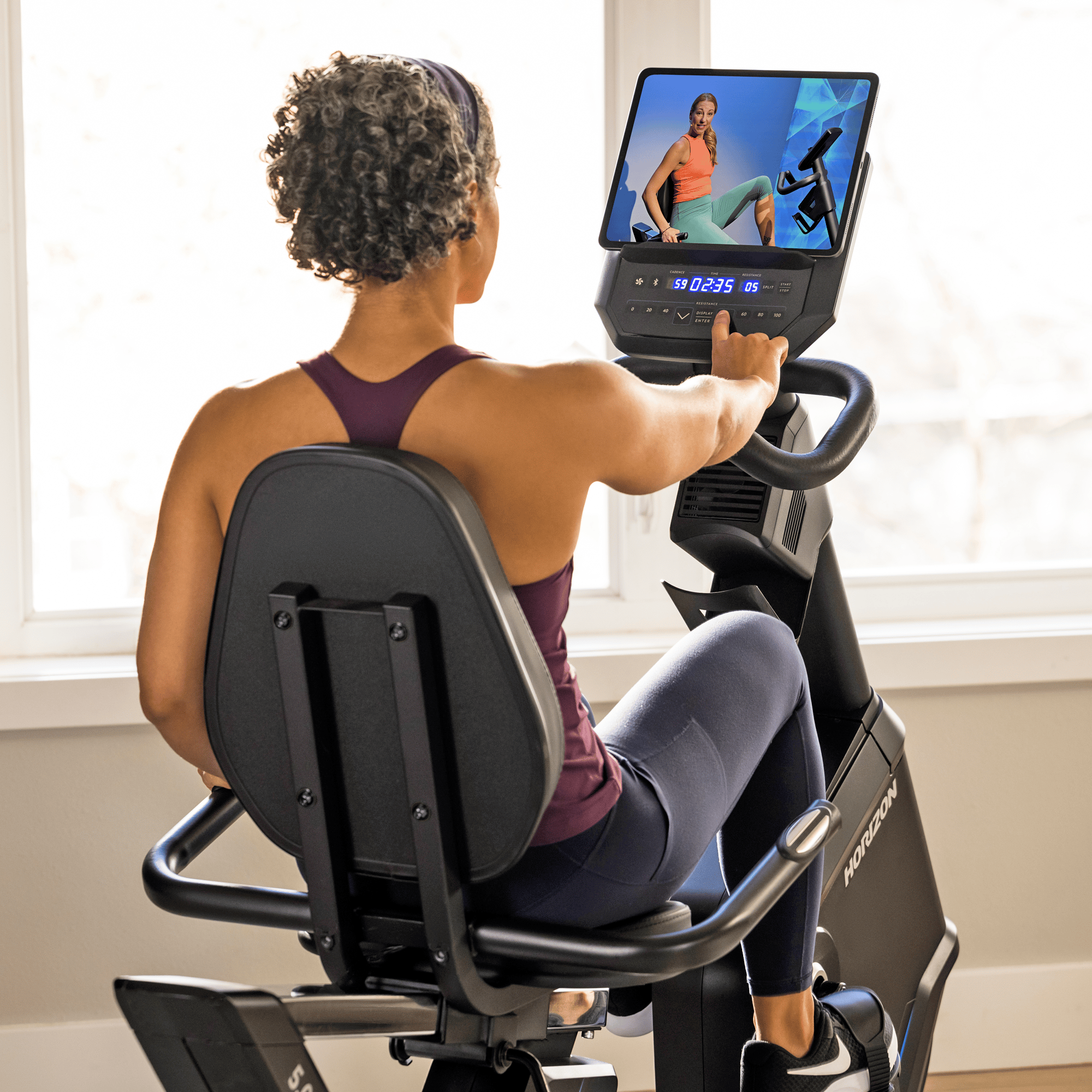 Horizon 5.0R Recumbent Bike