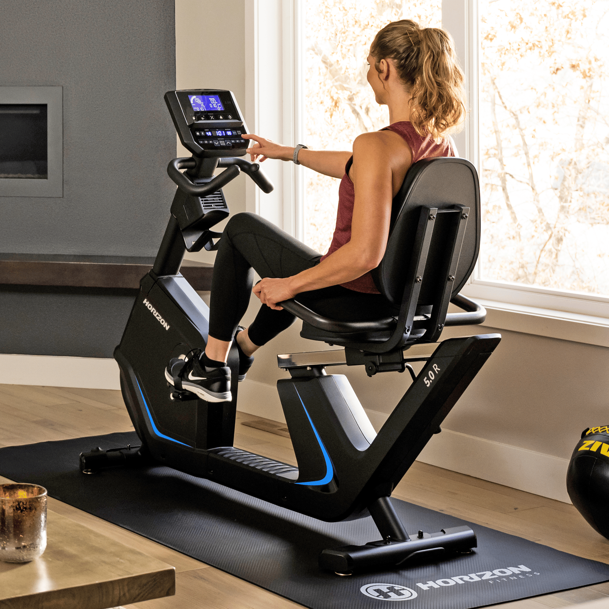 Horizon 5.0R Recumbent Bike