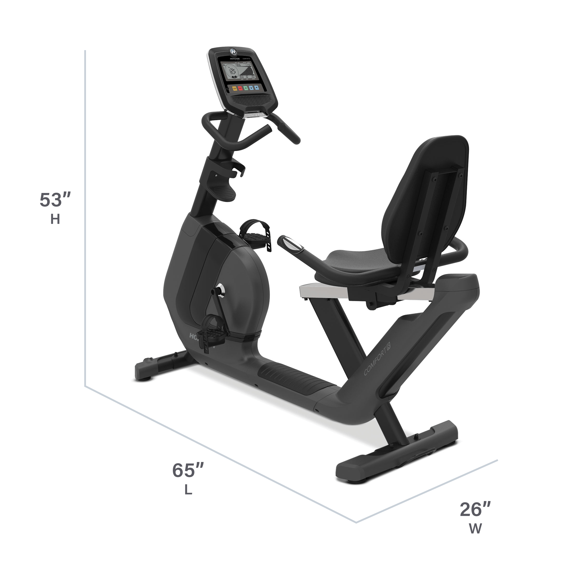 Horizon Comfort R Recumbent Bike