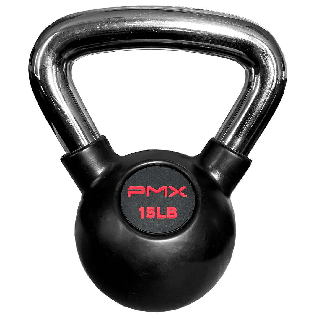 65lb Rubber Encased Kettle Bell