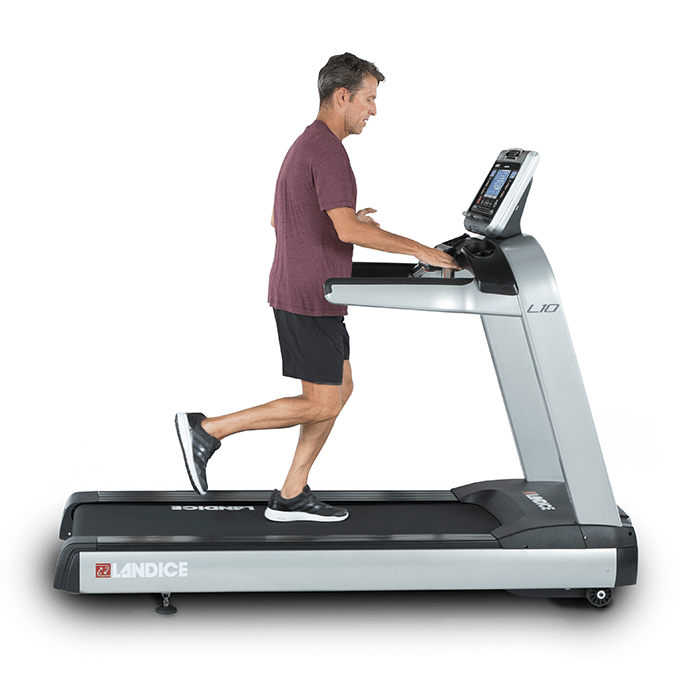 Landice L10 Club Treadmill with Pro Sports Control Panel