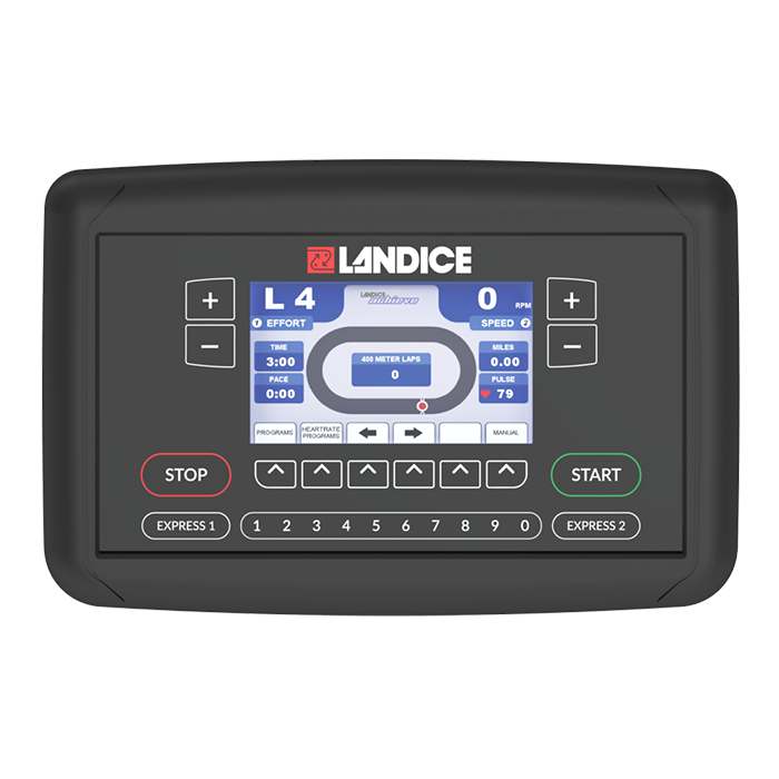 Landice E9 Elliptical with Achieve Control Panel