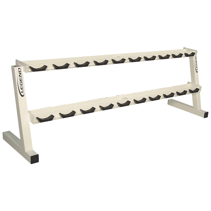 Ten Pair Pro Style Dumbbell Rack