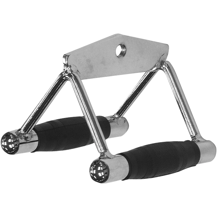 Body-Solid Pro-Grip Seated Row/Chin Bar (Rubber Grip)
