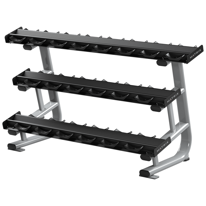 Matrix Magnum 10-Pair Studio Pro-Style Dumbbell Rack