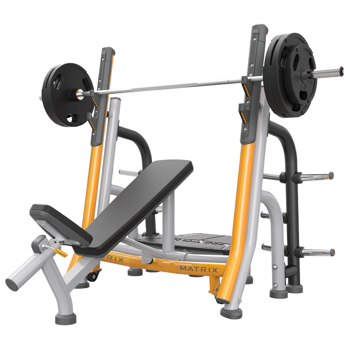 Matrix Magnum Breaker Olympic Incline Bench