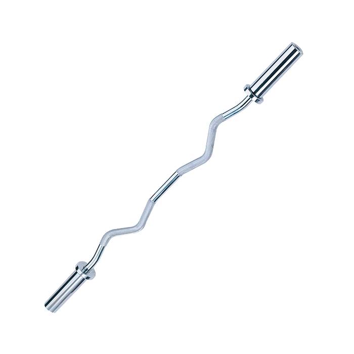 Body-Solid Olympic Curl Bar - Chrome