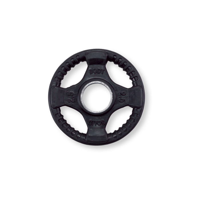 Body-Solid Rubber Grip Olympic Plate -  2.5 lbs.