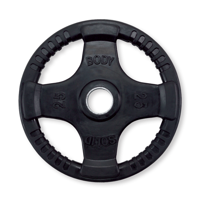 Body-Solid Rubber Grip Olympic Plate -  25 lbs.