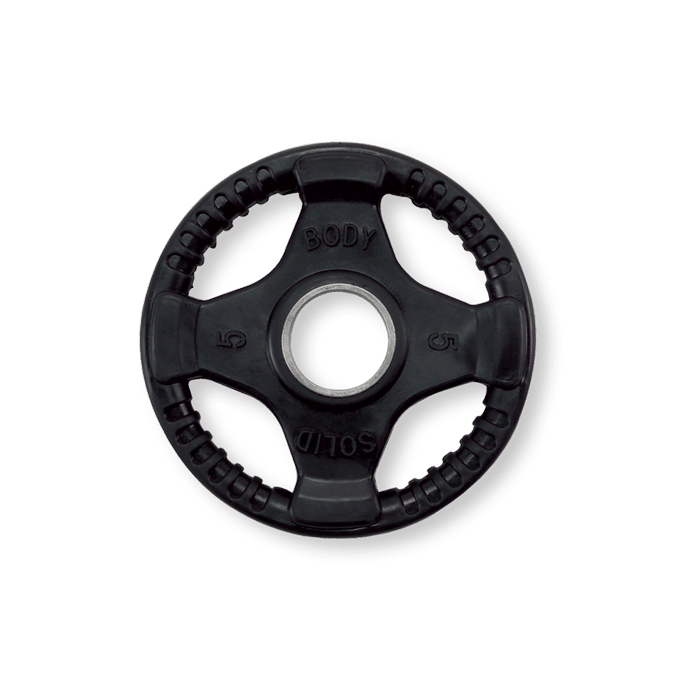 Body-Solid Rubber Grip Olympic Plate -  5 lbs.