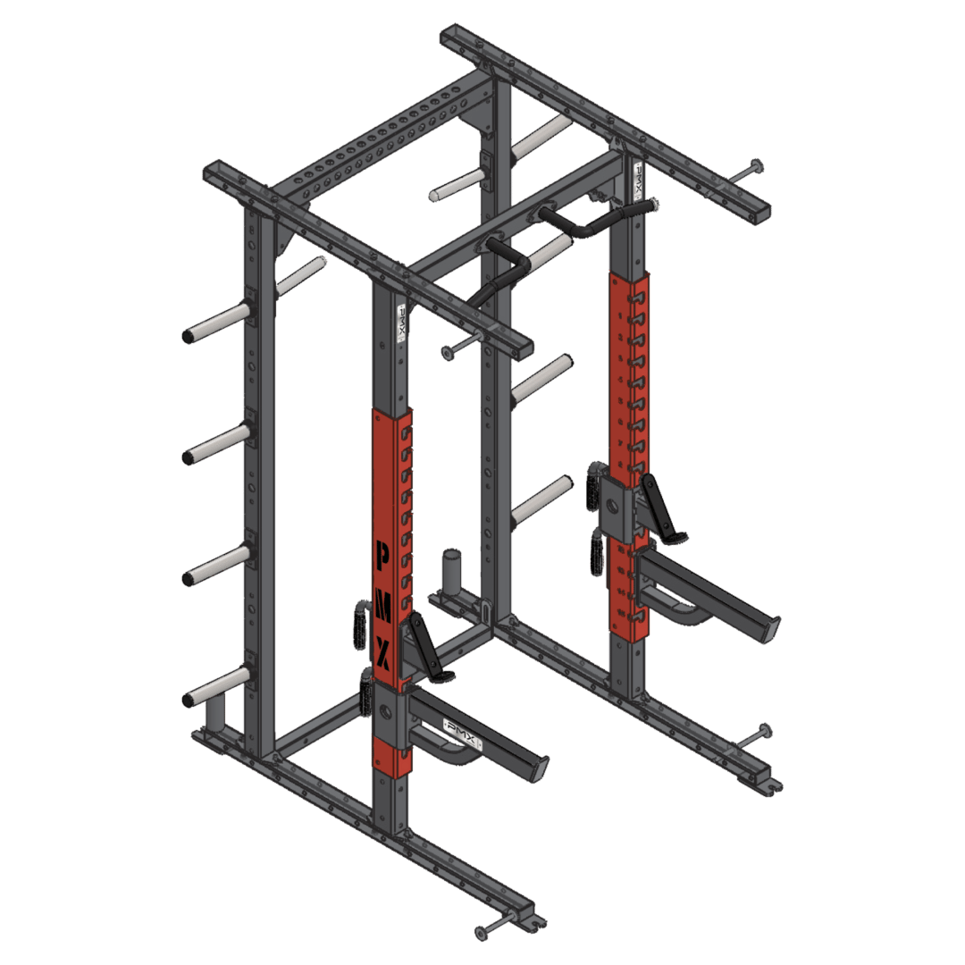 PMX Series Half Rack, 4x3 7g Uprights