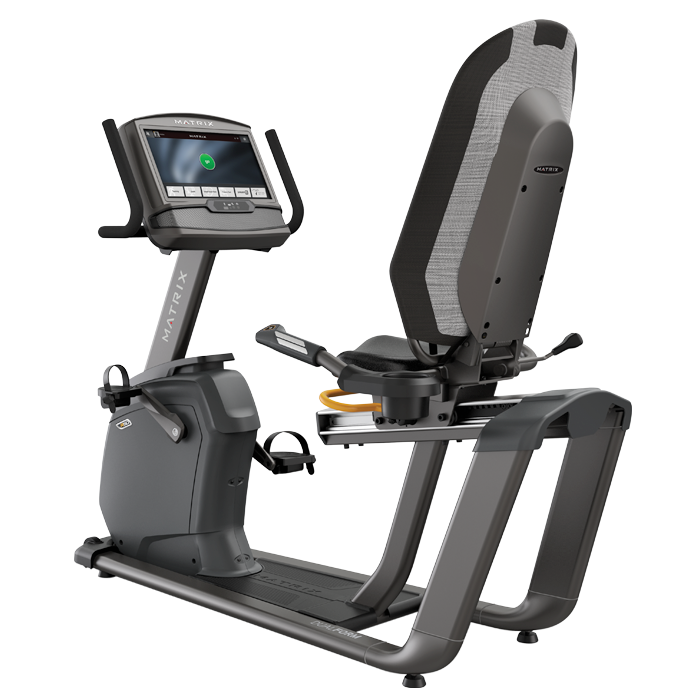Matrix R50 Recumbent Bike with 16" Touchscreen XIR Console (legacy model)