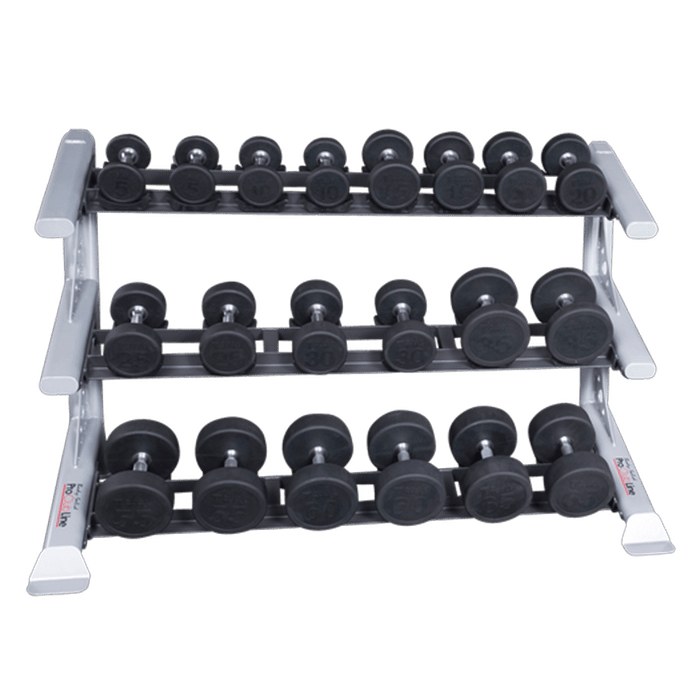 Body-Solid Pro Clubline Saddle Rack - Three Tier